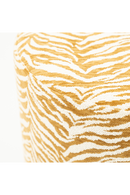 Printed Fabric Round Stool | By-Boo Tigra | Oroatrade.com