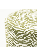 Printed Fabric Round Stool | By-Boo Tigra | Oroatrade.com