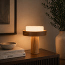 Wooden Table Lamp | By-Boo Oaka