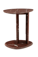 Polished Marble Side Table | By-Boo Lior | Oroatrade.com