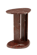 Polished Marble Side Table | By-Boo Lior | Oroatrade.com