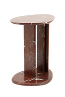 Polished Marble Side Table | By-Boo Lior | Oroatrade.com