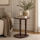 Polished Marble Side Table | By-Boo Lior