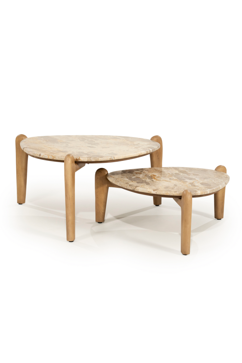 Polished Marble Coffee Table | By-Boo Marnish | Oroatrade.com