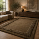 Hand-tufted Neutral Carpet 5 x 7'5" | By-Boo Tura