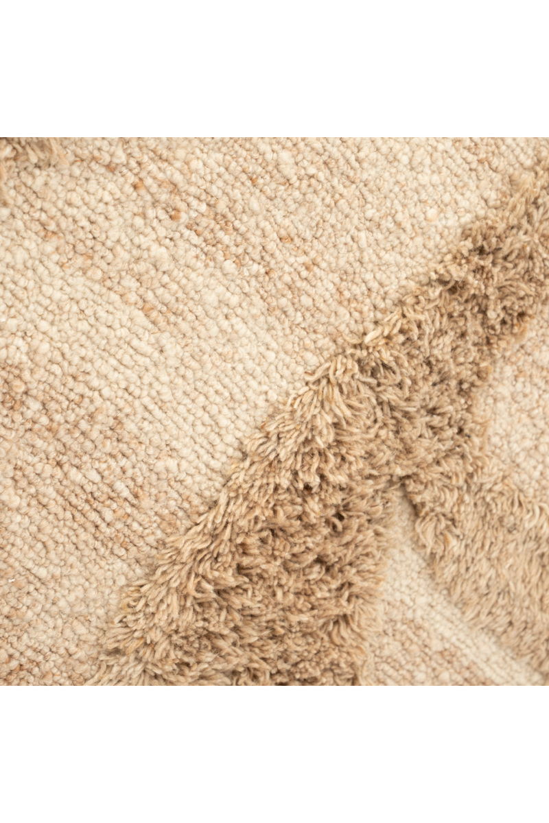 Beige Wool Wall Decor | By-Boo Kaaba | Oroatrade.com