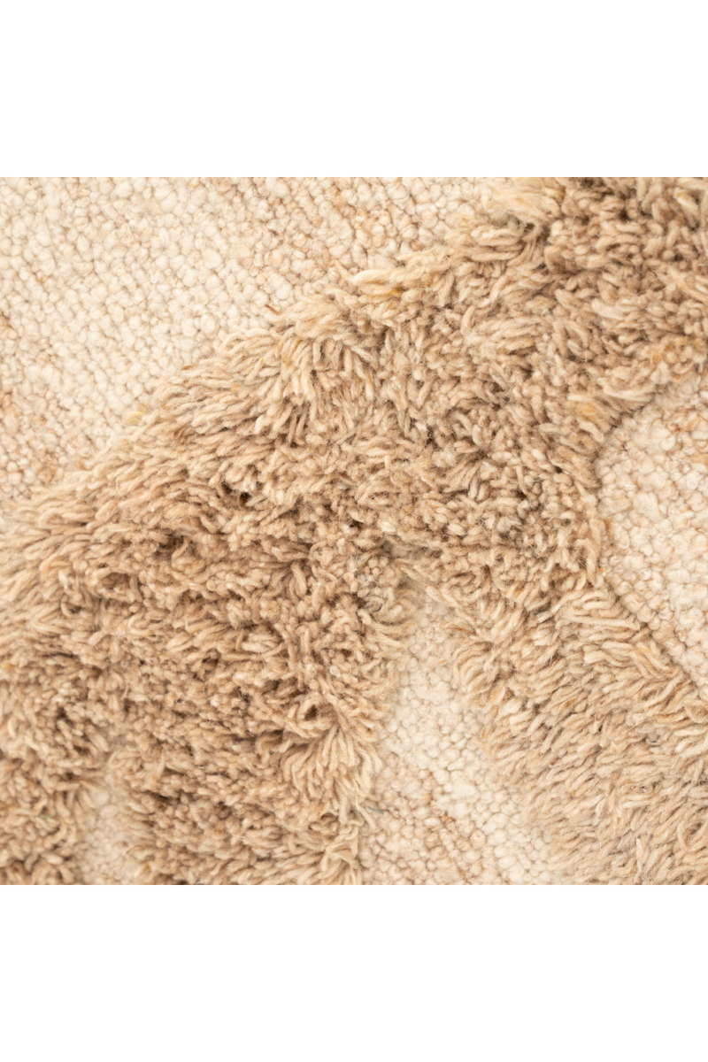 Beige Wool Wall Decor | By-Boo Kaaba | Oroatrade.com