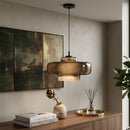 Painted Glass Pendant Lamp | By-Boo Vetro