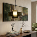 Painted Glass Pendant Lamp | By-Boo Vetro