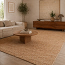 Hand-woven Cotton Carpet 6' x 9'5" | By-Boo Nami