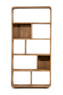 Fluted Mango Wood Cabinet | By-Boo Rigato | Oroatrade.com