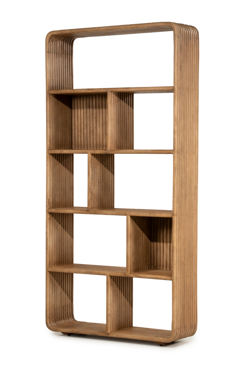 Fluted Mango Wood Cabinet | By-Boo Rigato | Oroatrade.com