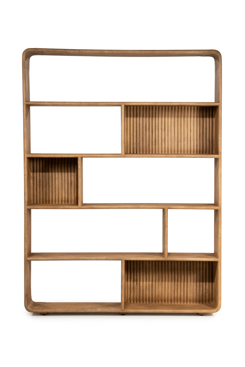 Fluted Mango Wood Cabinet | By-Boo Rigato | Oroatrade.com