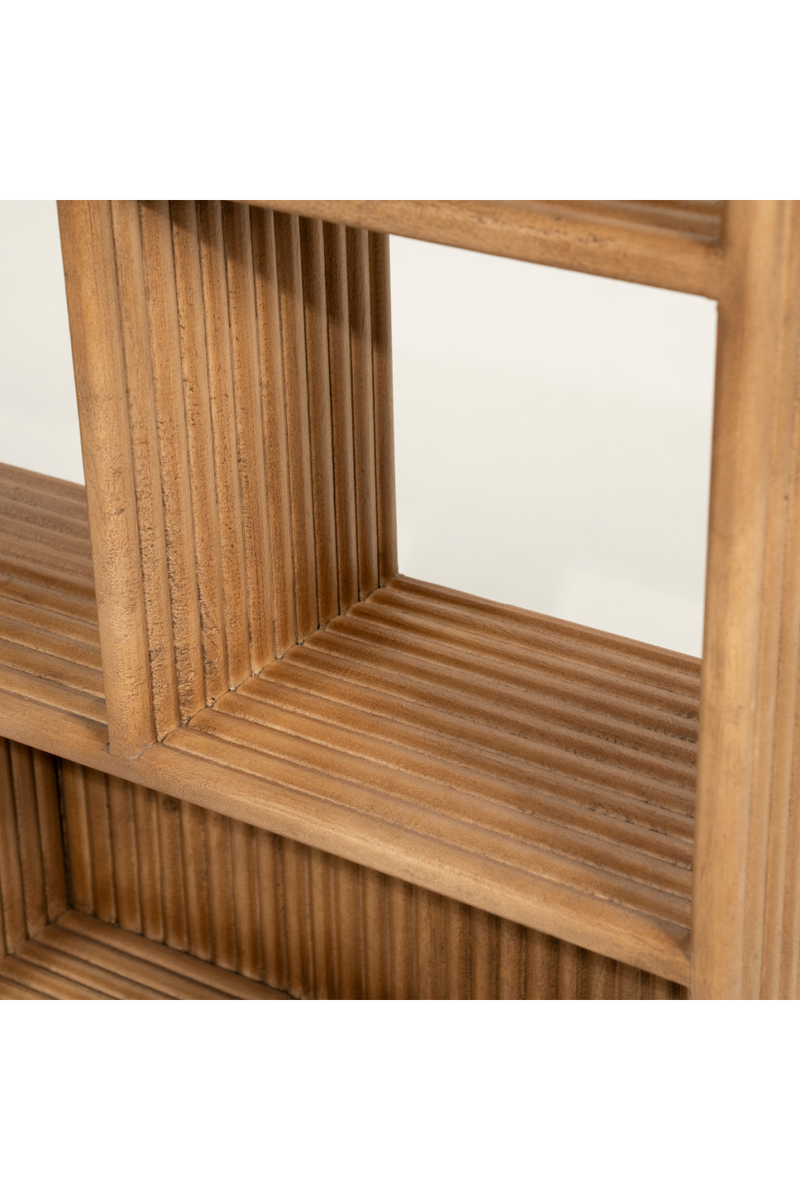 Fluted Mango Wood Cabinet | By-Boo Rigato | Oroatrade.com