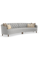 Nail-Trimmed Tufted Sofa | Caracole Laf | Oroatrade.com