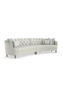Nail-Trimmed Tufted Sofa | Caracole Raf | Oroatrade.com