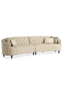 Nail-Trimmed Tufted Sofa | Caracole Raf | Oroatrade.com
