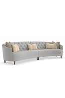 Nail-Trimmed Tufted Sofa | Caracole Raf | Oroatrade.com