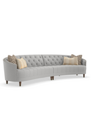 Nail-Trimmed Tufted Sofa | Caracole Raf | Oroatrade.com