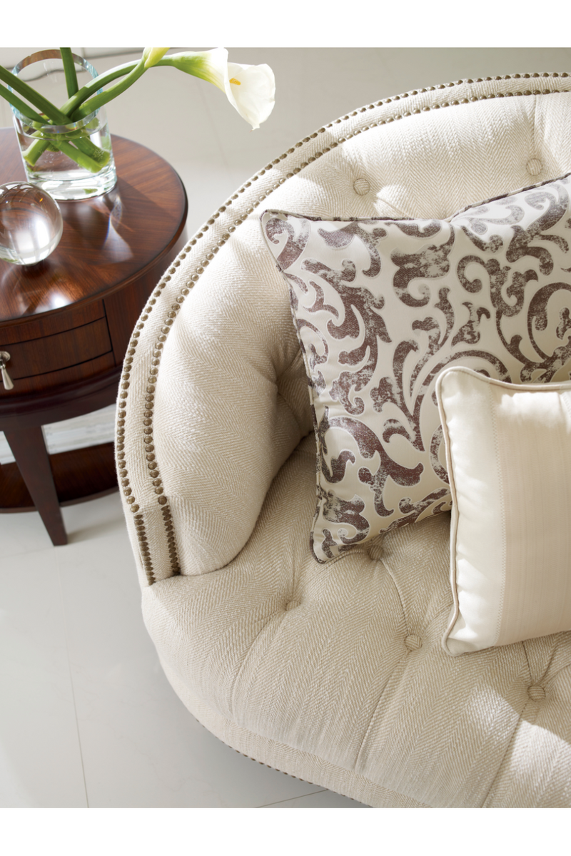 Button-Tufted Sofa | Caracole Classic Elegance | Oroatrade.com