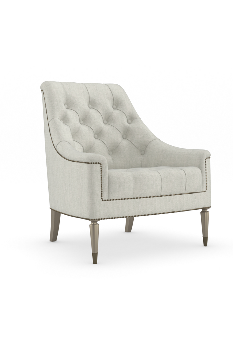 Tufted Lounge Chair | Caracole Classic Elegance | Oroatrade.com