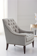 Tufted Lounge Chair | Caracole Classic Elegance | Oroatrade.com