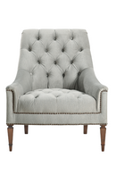 Tufted Lounge Chair | Caracole Classic Elegance | Oroatrade.com