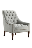 Tufted Lounge Chair | Caracole Classic Elegance | Oroatrade.com