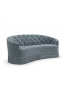 Turquoise Velvet Tufted Sofa | Caracole | Oroatrade.com