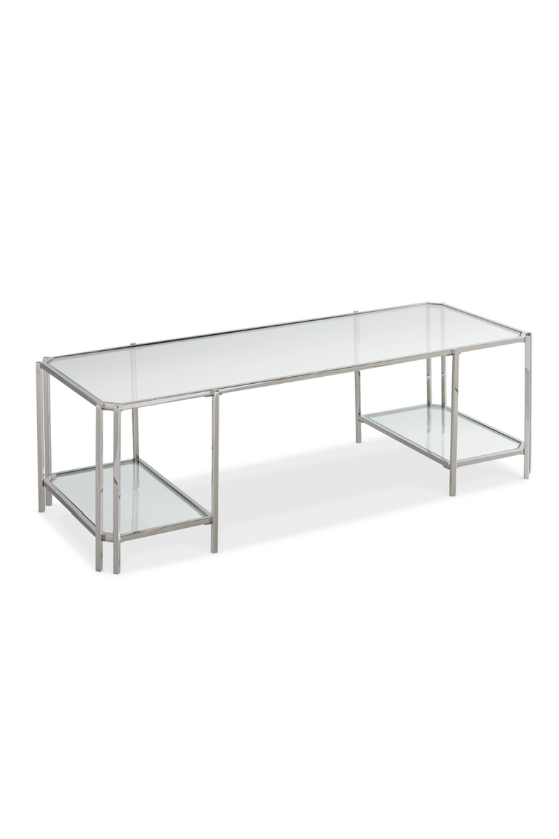 Reflective Glass Coffee Table | Caracole | Oroatrade.com