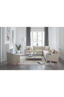 Cream Corner Sofa | Caracole Victoria | Oroatrade.com