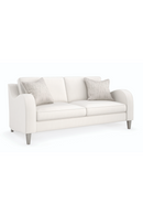 White Modern Classic Sofa | Caracole Victoria |  Oroatrade.com
