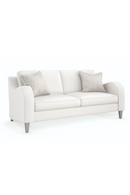 White Modern Classic Sofa | Caracole Victoria |  Oroatrade.com
