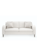 White Modern Classic Sofa | Caracole Victoria |  Oroatrade.com