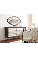 Cream Tufted Silk California King Bed | Caracole Everly |  Oroatrade.com
