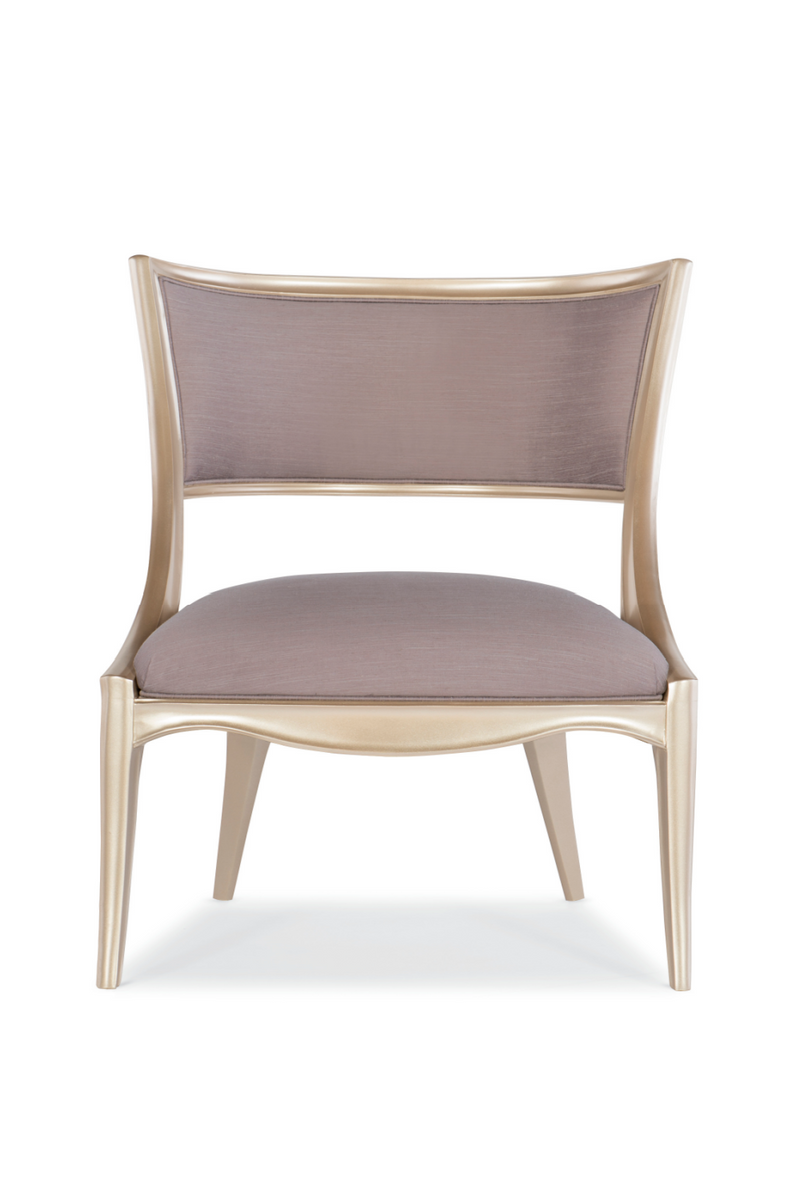 Lavender Linen Accent Chair | Caracole Adela | Oroatrade.com