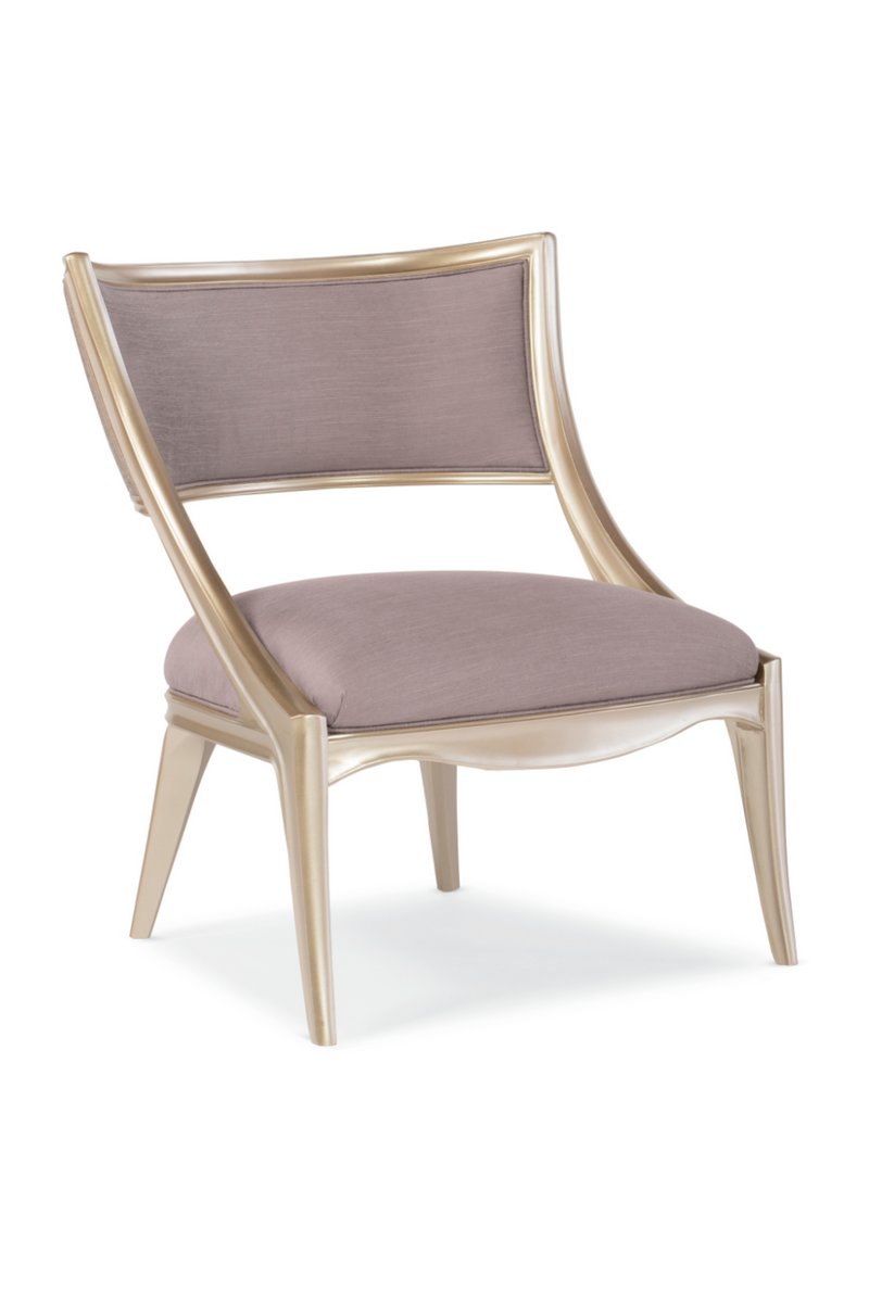 Lavender Linen Accent Chair | Caracole Adela | Oroatrade.com