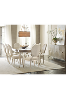 Neutral Tweed Side Chair (2) | Caracole Avondale | Oroatrade.com