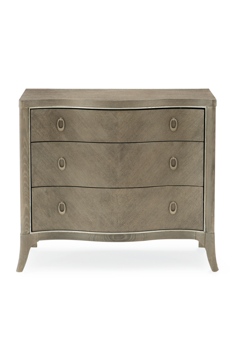 Chevron Ash Nightstand | Caracole Avondale | Oroatrade.com