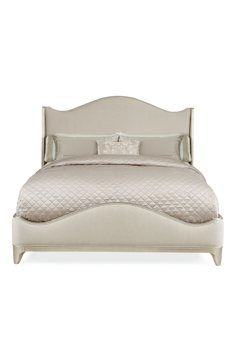 Serpentine Cream Bed | Caracole Avondale | oroatrade.com
