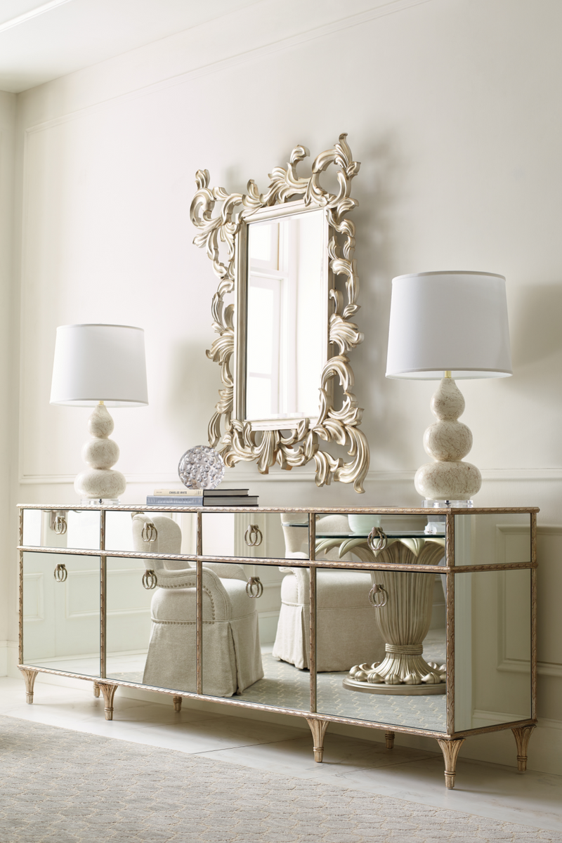 Carved Decorative Mirror | Caracole Fontainebleau | Oroatrade.com