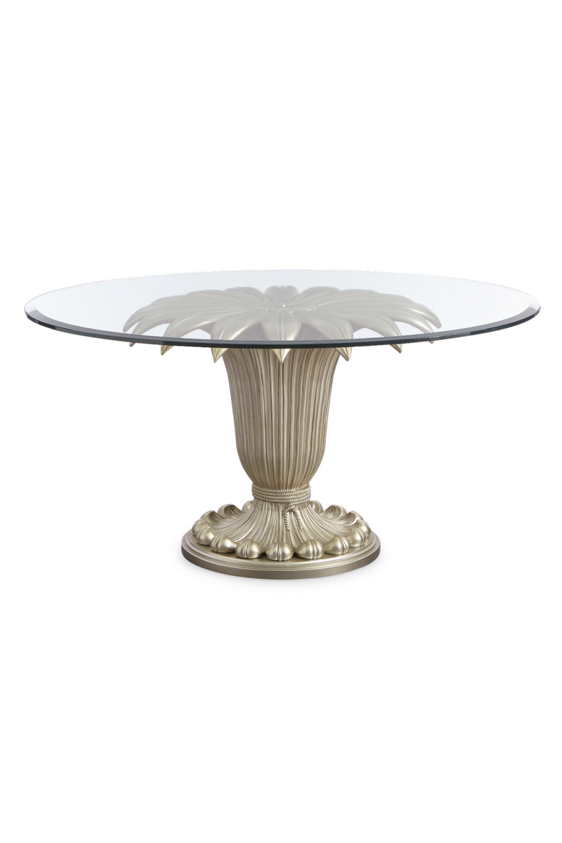 Sculptural Base Dining Table | Caracole Fontainebleau | OROATRADE.COM