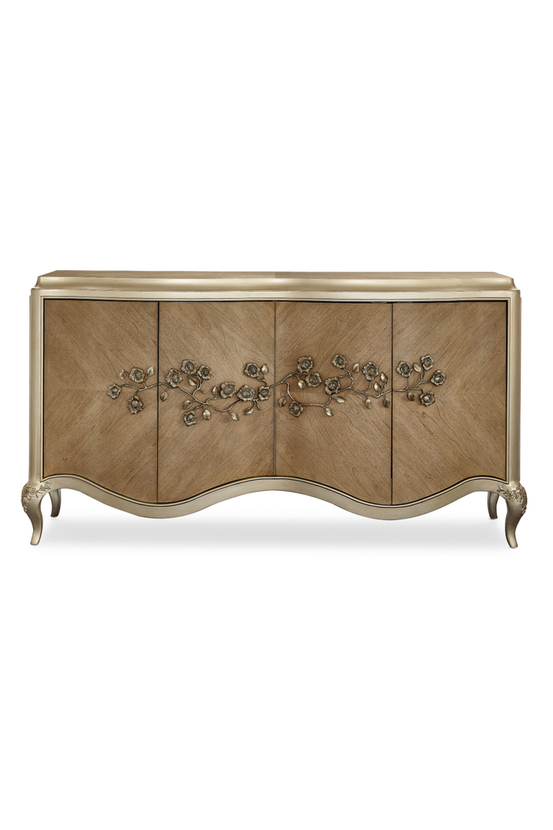 Carved Floral Buffet | Caracole | Oroatrade.com