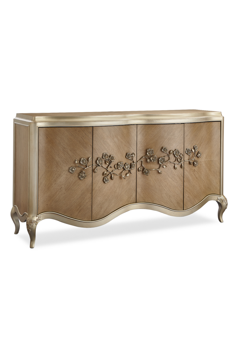 Carved Floral Buffet | Caracole | Oroatrade.com