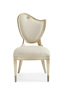 Gold-Framed Side Chair (2) | Caracole Fontainebleau | Oroatrade.com