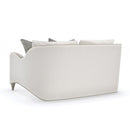 Contract furniture - Cream Chenille Right-Armed Sofa - www.oroatrade.com