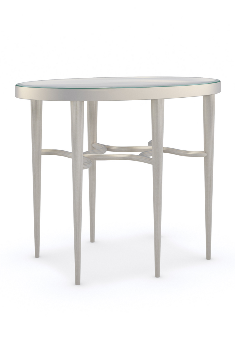 Oval Modern Cocktail Table | Caracole Lillian | Oroatrade.com
