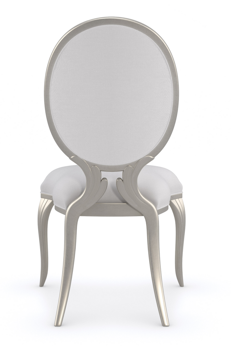 Velvet Modern Side Chair | Caracole Lillian | Oroatrade.com