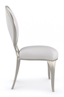 Velvet Modern Side Chair | Caracole Lillian | Oroatrade.com