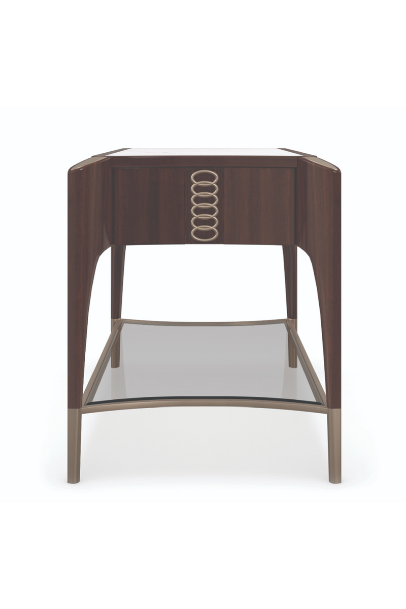 Rectangular Wooden Side Table | Caracole The Oxford | Oroatrade.com